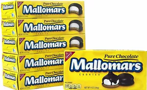 Nabisco Mallomars pure chocolate Cookies 8.2 oz Each 6 PACK - Picture 1 of 3