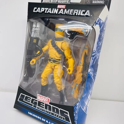 SOLDIERS OF AIM Marvel Legends Infinite Captain America Mandroid BAF Hasbro 2013 - Imagem 1 de 4