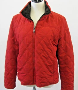 WEATHERPROOF Reversible Red, Black Jacket Coat Women's Size Large - Picture 1 of 8