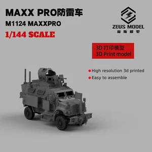3D Printed 1/144 US Army M1124 MAXX PRO Mine Protected Vehicle Model Kit - Picture 1 of 4