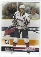 2009-10 ITG Heroes & Prospects #124 Carter Ashton (Leksands IF)