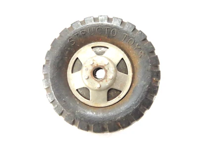 Repuesto Structo camión de bomberos original neumático de goma maciza con tapacubos Foto 1 de 2