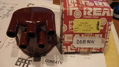 Fiat #9915391, Marelli #71085101 1967-71 850, Abarth, SDN, Cupé, Spider, Racer Dist.Cap Foto 1 de 4