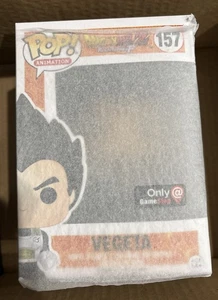 FUNKO POP ANIMATION #157 DRAGONBALL Z VEGETA GAME STOP ONLY NIB - Picture 1 of 5
