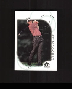 2001 Upper Deck SP Authentic #38 Jeff Maggert PGA Golf Card - Picture 1 of 2