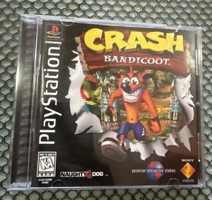 Crash Bandicoot Sony Playstation 1 PS1 Cib EXTRA NEUWERTIG! & Einsatz Black Label RAR - Bild 1 von 24