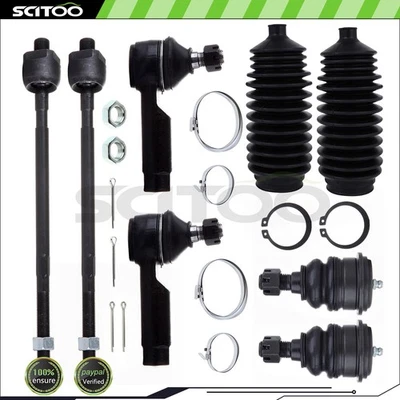 For 1996-1999 Infiniti I30&1995-1999 Nissan Maxima 8 Pcs Tie Rod End Ball Joint - Image 1 of 4