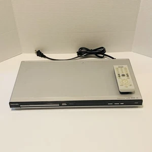 Philips Model DVP5140 DVD Player with Remote Dolby Digital Silver Slim - Tested - Picture 1 of 24