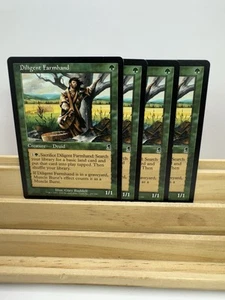 X4 Diligent Farmhand Odyssey Magic: The Gathering MTG Playset - Picture 1 of 2