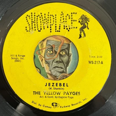 HEAR Yellow Payges 45 Jezebel / We Got A Love In The Makin garage psy - Изображение 1 из 2