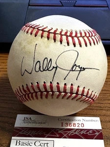 WALLY JOYNER 2 SIGNED HANDSIGNIERT OAL BASEBALL!  Engel, Royals, Padres!  JSA! - Bild 1 von 2