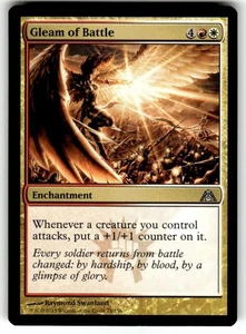 Gleam of Battle Dragon's Maze Regular MTG - Picture 1 of 2