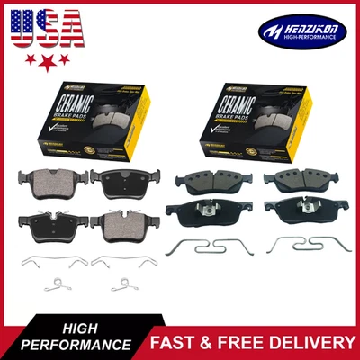 For Land Rover Jaguar F-Pace Discovery Sport XE Front Rear Ceramic Brake Pad Kit - Image 1 of 4