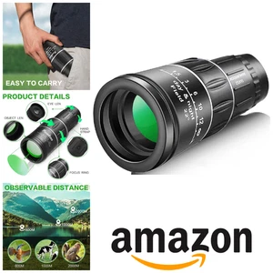 16 X 52 HD Monocular Telescope 2023 High Power Compact Monoculars Pocket Size - Picture 1 of 10