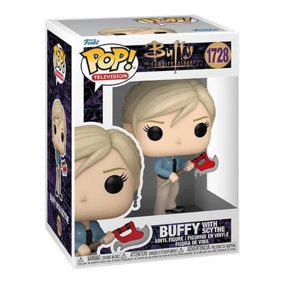 BUFFY VAMPIRE SLAYER FIGURINE BUFFY & SCYTHE N° 1728 FUNKO POP - Photo 1/2