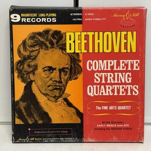 Beethoven Complete String Quartets 9 LP Vinyl Record Box Set - Picture 1 of 4