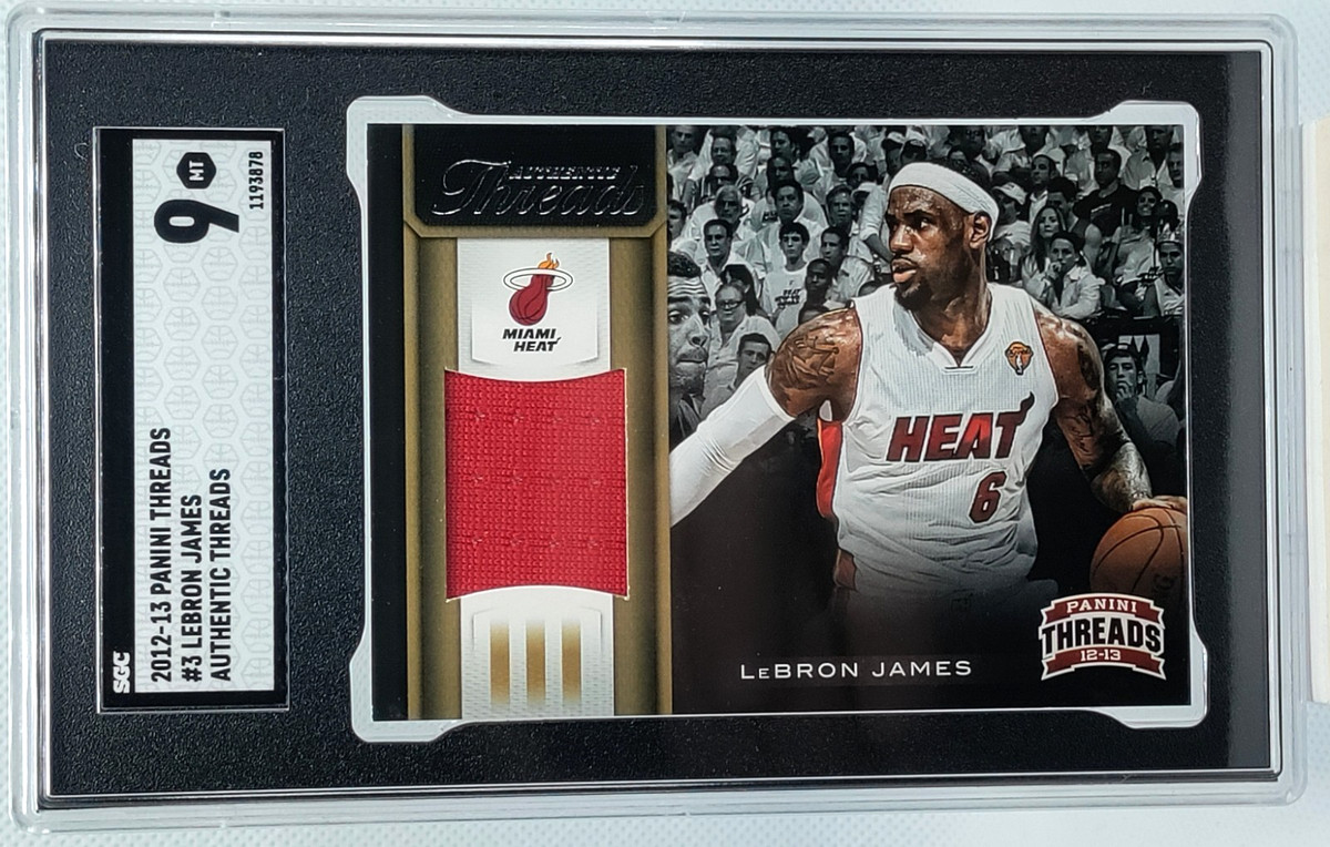 その他 PSA 9 2012-13 Panini Prizm LeBron James Goldin