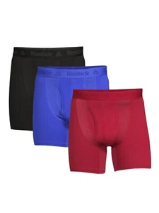 3 Pack Reebok Tech Comfort Performance Mens Boxer Briefs Air Flow Pouch Size 3XL - Picture 1 of 5