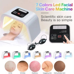 LED Therapie Photonenlicht PDT Verjüngung 7 Farben Anti-Aging Gesichtsschönheitswerkzeug - Bild 1 von 13