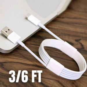 Lot Phone Cable Data Sync Cord For iPhone 12 11 XS Max X XR 8 6 SE iPad Charger - Picture 1 of 17