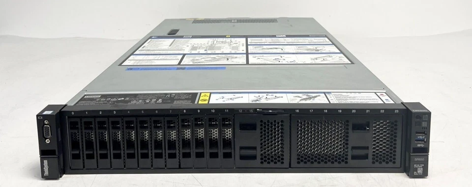 Lenovo ThinkSystem SR650 1st Gen Xeon-Silver 2U Configurable Rack Server - Image 1 of 4