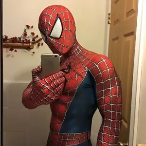 Erstaunlicher Spiderman Overall Raimi Spider-Man Cosplay Kostüm Party Kostüm $$$ - Bild 1 von 13
