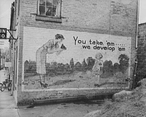 You Take Em We Develop Em Billboard 1938 Vintage 8x10 Reprint Of Old Photo - Picture 1 of 1