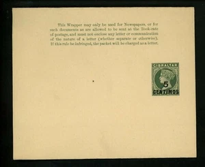 Cartoleria postale H&G #E4 Gibilterra confezione postale 1889 vintage - Foto 1 di 2