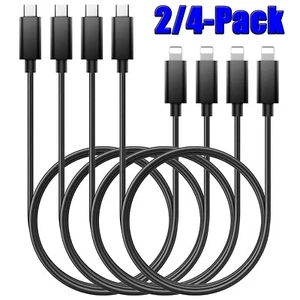 For Apple iPad mini 1 2 3 4 5 Air 2 3rd Fast Type C To iPhone Cable Charger Cord - Picture 1 of 20