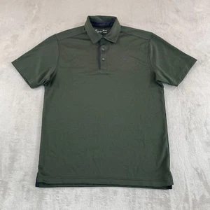 Under Armour Tech Golf Polo Shirt Men Medium Green Performance Short Sleeve NWOT - Picture 1 of 7