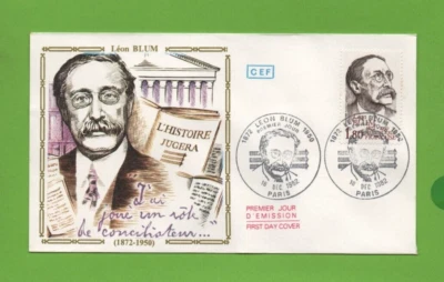 FDC 1982 - Leon: One Pot: Naturally Blum - 1872-1950 ( Ref. 8177) - Image 1 of 2