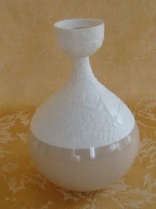 Candelabro Rosenthal Studio Line Magoc Flauta Blanco y Beige de Bjorn Wiinblad - Imagen 1 de 9
