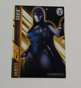 DC Injustice Arcade Card (Gear: Raven) #126 Non-Foil Series 4, Glossy - Picture 1 of 2