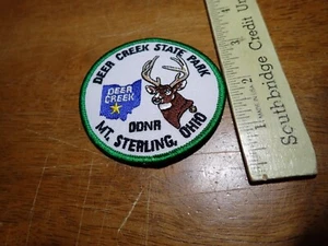 DEER CREEK STATE PARK MT STERLING OHIO DDNR AUFNÄHER bx P#84 - Bild 1 von 1