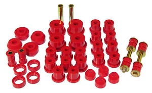 Prothane 65-66 Ford Mustang Complete TOTAL Suspension Bushings Insert Red Kit - Picture 1 of 1