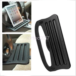 Car Rest Tablet Stand Dining Table Steering Wheel Support Tray Drink Holder - Picture 1 of 7