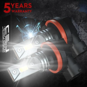 H11 LED Headlight Super Bright Bulbs Kit 8000K White 330000LM High/Low Beam kit - Picture 1 of 18