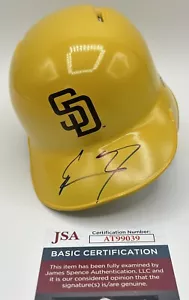 Ethan Salas Signed San Diego Padres Mini Helmet Autographed JSA COA - Picture 1 of 4