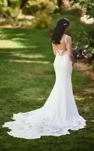 Essense Of Australia Wedding Dress Style D3144 GIGI Size 14 Ivory New!! - Picture 1 of 24