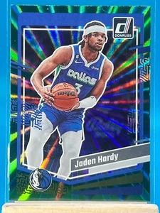 2023-24 Panini Donruss - Jaden Hardy #196 Holo Green Laser - Picture 1 of 2