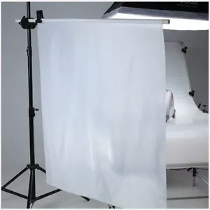 2Pcs 1x1.7M Diffusion White Fabric Seamless Photography for Softbox Light Tent - Picture 1 of 7