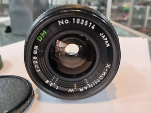 X-KOMINAR W 1:2.8 f=28mm DM NO. 103514 CAMERA LENS MADE IN JAPAN | WITH FUNGUS - Picture 1 of 24