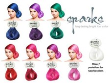 Sparks Hair Dye Color Chart