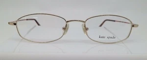 Kate Spade Maris Gold Y11 Metal Eyeglasses Frame 49-17-140 Store Display - Picture 1 of 5