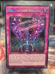 Transaction Rollback MP24-EN134 Secreto Prismático Raro 1ª Edición - Imagen 1 de 2