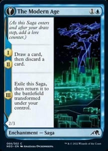 THE MODERN AGE X 4 N/M KAMIGAWA NEON DYNASTY MAGIC THE GATHERING - Picture 1 of 1