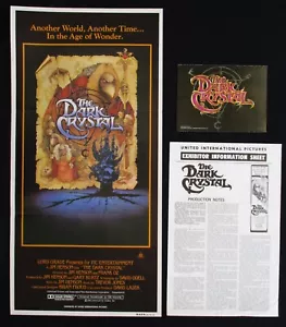 THE DARK CRYSTAL 1983 Original Australian daybill movie poster Jim Henson puppet - Picture 1 of 2