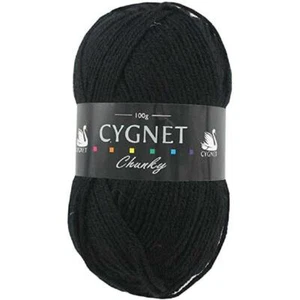 Cuerda De Tejer Cygnet Gruesa 100G 100% Acrílico 217 Negro - Imagen 1 de 1