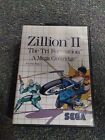 Zillion II 2 The Tri Formation - Sega Master Authentic Original Case Only Nice