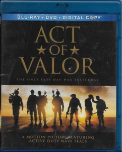 Act Of Valor 2012 Blu-Ray Movie 2 Disc Set w/Digital Copy - Picture 1 of 4